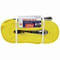 Boxer Tools 4-inch x 30 36000 lbs Polyester Recovery Strap w/Reinforced Loops,  77061